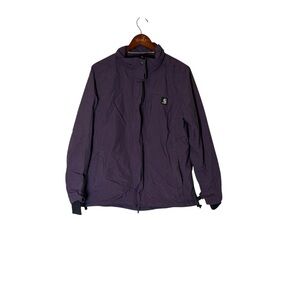 Carhartt Womens Full Zip Purple Water Resistant Coat- Size Medium